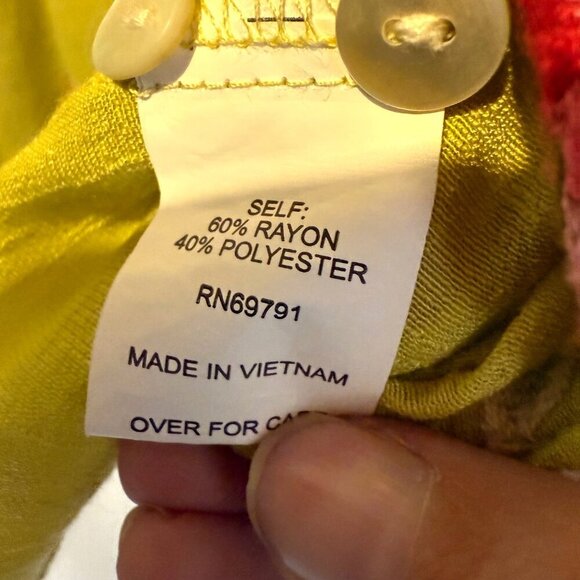 Figueroa & Flower Floral‎ Embroidered Peasant Blouse L Boho Cottagecore Fairy - Picture 4 of 5